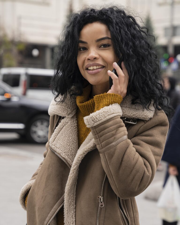 woman-talking-phone-outdoors